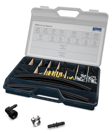 NORMA® Fuel Line Repair Kit - Reparatur-Set für Kraftstoffleitungen